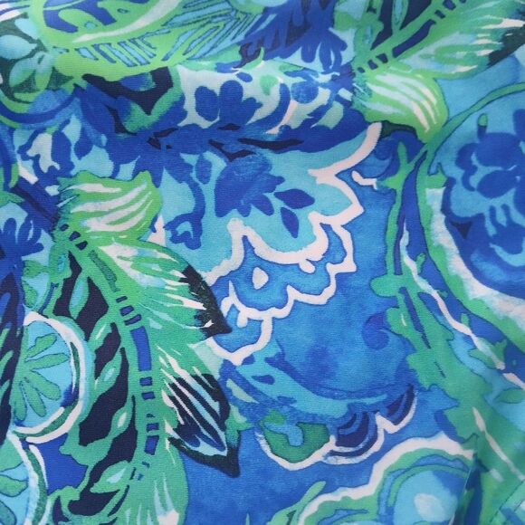 Lauren Ralph Lauren Plus Size Bottoms High Waist Tropical Full Coverage - Picture 9 of 11